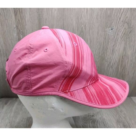 NIKE Womens Hat Cap Hat Golf Pink One Size Adjustable Lightweight Clean 619764 - Picture 4 of 9